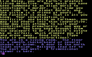 Robots Of Dawn screenshot 3 for Commodore 64